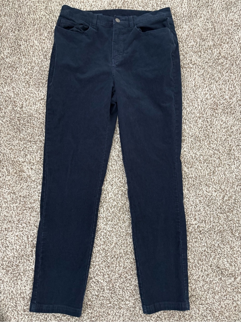 Brooks Brothers‎ Womens Blue Corduroy Pants 10 classiccore momcore